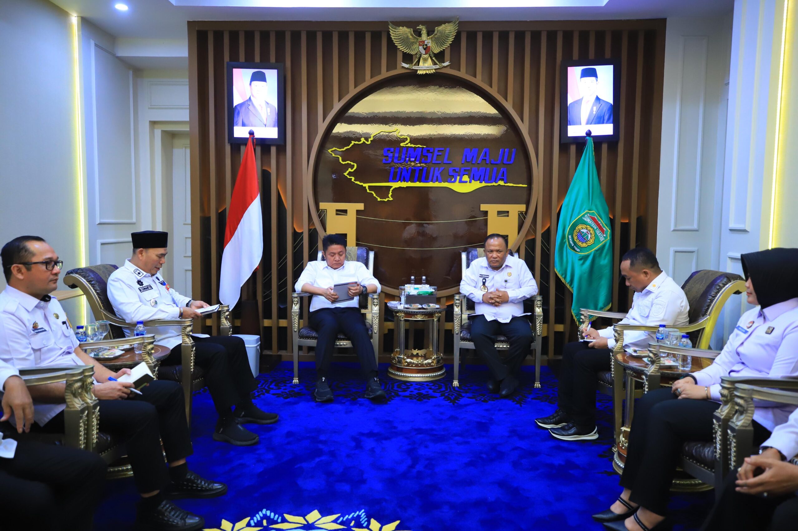 Gubernur Dukung Kanwil Kemenkumham Sumsel Jadikan Sumsel Sebagai Percontohan Nasional untuk Posbakum Desa
