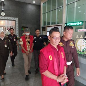 Dua Tersangka Kasus Korupsi Jaringan Informasi Desa di Muba Diserahkan Kejati Sumsel ke ke JPU Kejari Muba