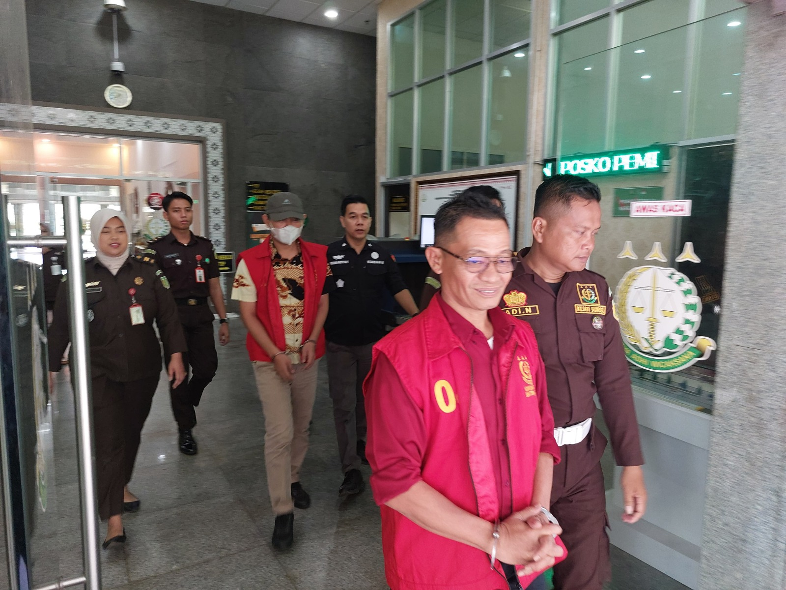 Dua Tersangka Kasus Korupsi Jaringan Informasi Desa di Muba Diserahkan Kejati Sumsel ke ke JPU Kejari Muba