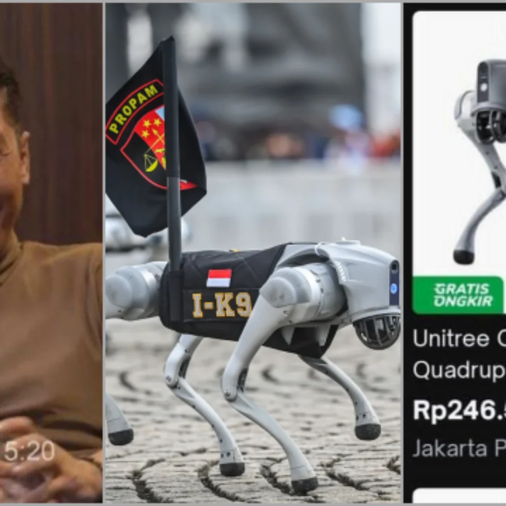 Harga Robot Anjing Polri Capai Rp 3 Miliar, Bossman Mardigu Sampai Terkejut: Tidak Habis Pikir
