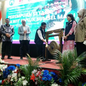 Sawit dan Kesetaraan Gender, Gubernur Sumsel: Perempuan Harus Siap Isi Ruang Strategis