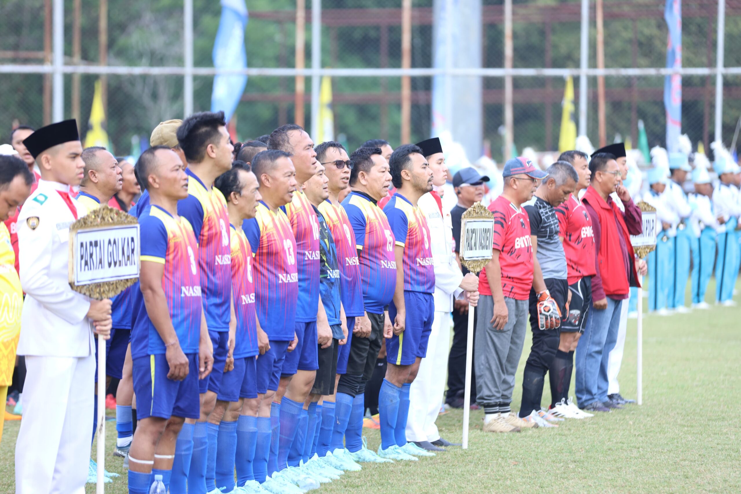 Turnamen Sepak Bola Lintas Partai Politik di Sumsel