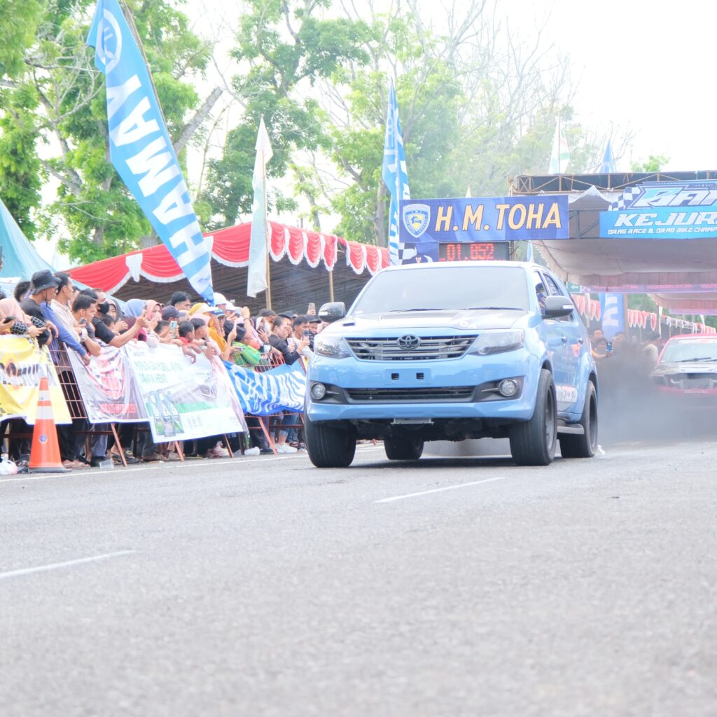 Musi Banyuasin Bergetar! Mesin Mengaung di BAF Drag Race dan Drag Bike Putaran Kedua