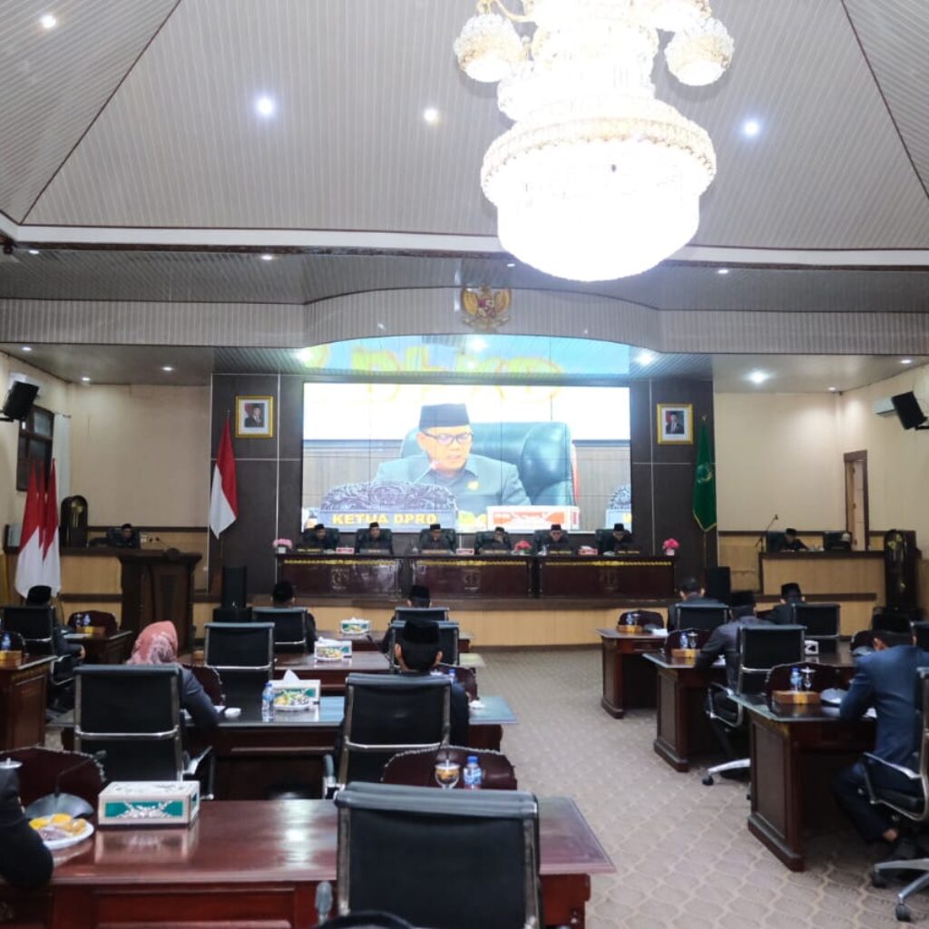 Bupati Muba HM Toha Sampaikan KUPA dan PPAS-P 2025, Anggaran Naik Rp832 Miliar