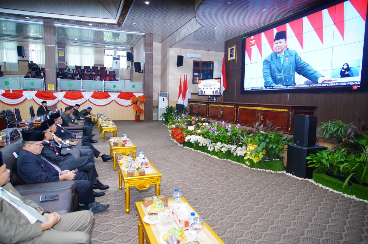 Bupati Muba Hadiri Sidang Paripurna Istimewa DPRD: Dengarkan Pidato Kenegaraan Presiden Prabowo Jelang HUT RI ke-80