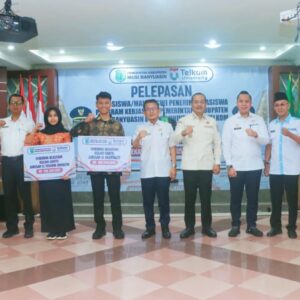 Program Kuliah Gratis, Pemkab Muba Lepas Puluhan Mahasiswa Yang Terima Beasiswa Berkuliah di Telkom