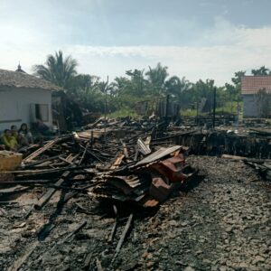 Kebakaran Hanguskan Delapan Rumah di Kecamatan Sungai Lilin