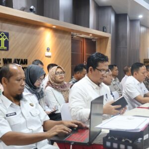 Rapat Harmonisasi Tiga Rancangan Regulasi di Kanwil Kemenkumham Sumsel