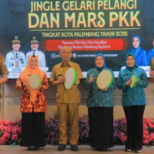 Satukan Semangat Adu Kreativitas, Asisten I Buka Lomba Jingle dan Mars TP PKK Tingkat Kota Palembang