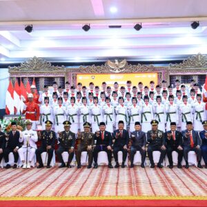 50 Pemuda-Pemudi Sumsel Resmi Dikukuhkan Jadi Paskibraka 2025, Herman Deru: Jadilah Inspirasi Bangsa