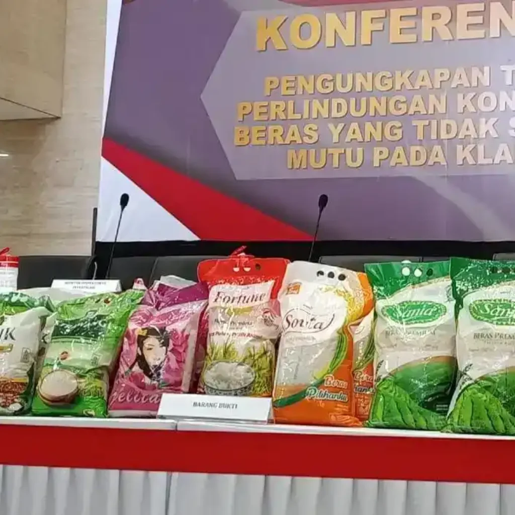 Dirut PT Food Station Ditetapkan Menjadi Tersangka Kasus Beras Oplosan