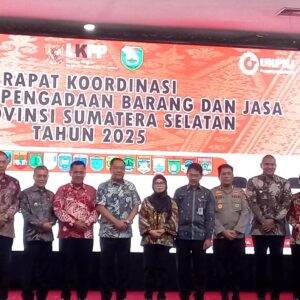 Demi Pengadaan yang Transparan dan Berintegritas,  Wakil Bupati OI Ikuti Rakor UKPBJ