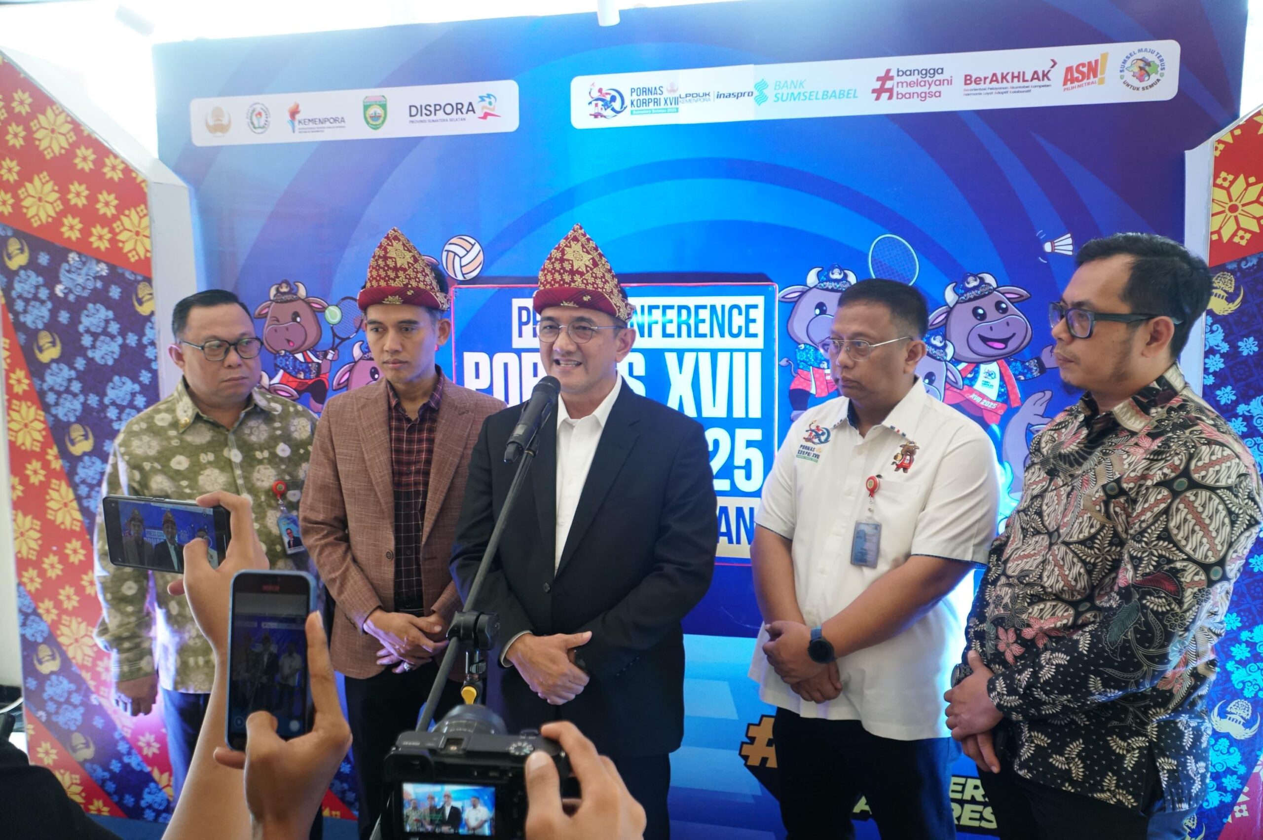 Provinsi Sumsel Siap Jadi Tuan Rumah Pornas KORPRI XVII Tahun 2025