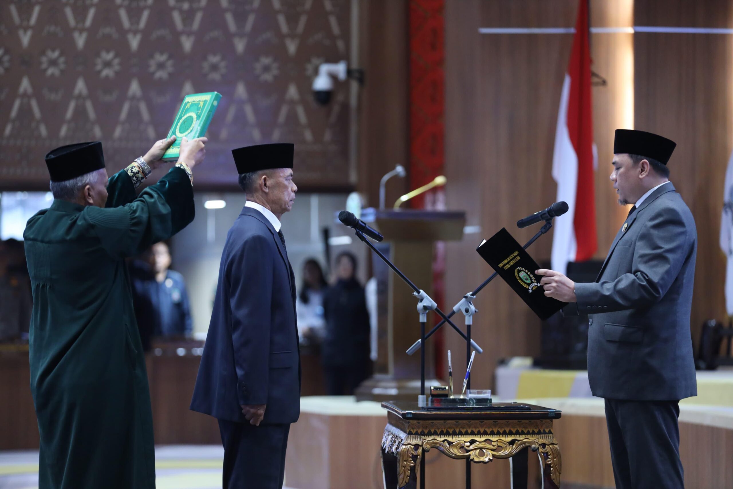 Rapat Paripurna PAW DPRD Sumsel, Ganjar Iman Resmi Dilantik Gantikan Samsul Bahri
