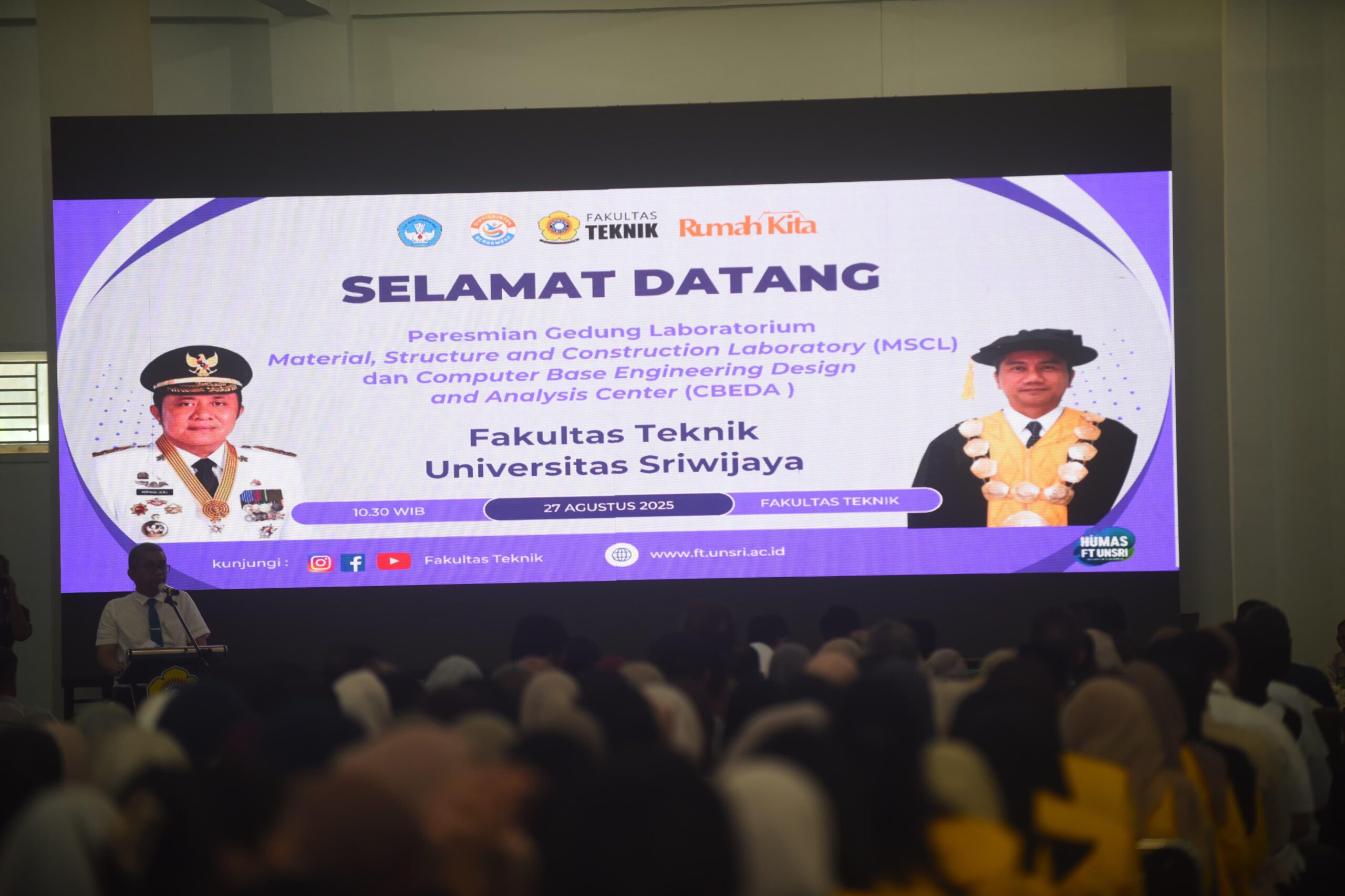 Gubernur Sumsel Dorong Unsri Jadi Pusat Riset Unggulan Lewat Dua Laboratorium Modern