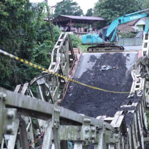 Penandatanganan Berita acara Kesepakatan Rekonstruksi Pembangunan Jembatan Muara Lawai