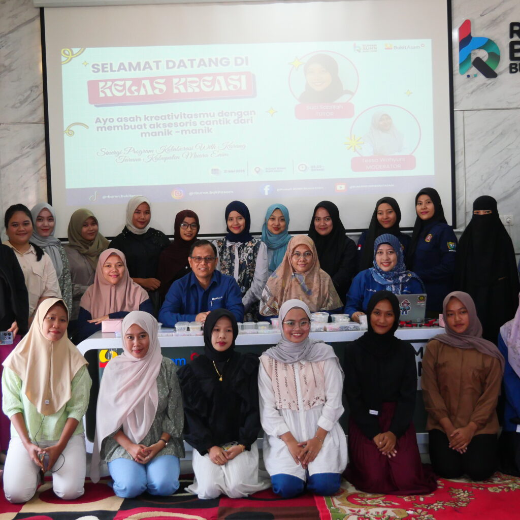 Bukit Asam Dorong Generasi Muda Kembangkan Ide Usaha Kreatif Lewat Kelas Kreasi