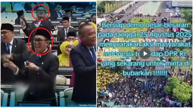 Muak dengan Joget-joget Anggota DPR dan Gajinya yang Fantastis, Muncul Video Seruan Demo Besar-besaran untuk Bubarkan DPR!