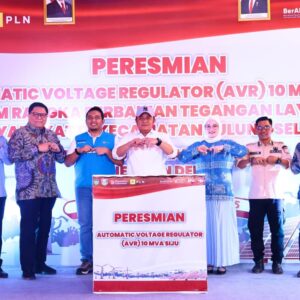 Automatic Voltage Regulator  berkapasitas 10 MVA di Kabupaten Banyuasin