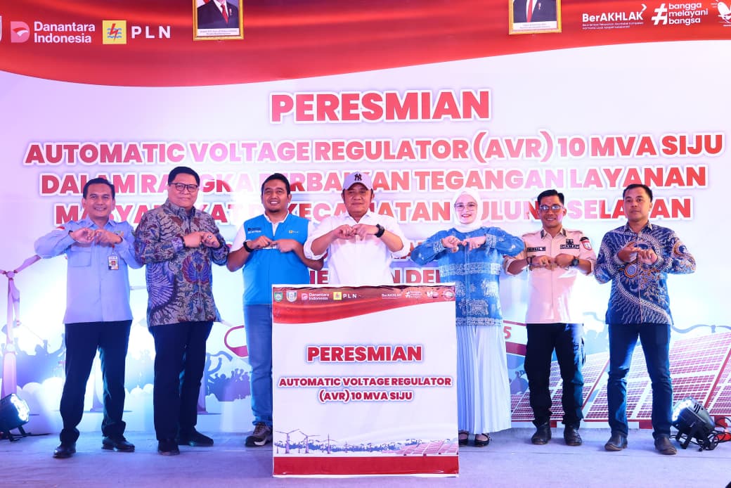 Automatic Voltage Regulator berkapasitas 10 MVA di Kabupaten Banyuasin