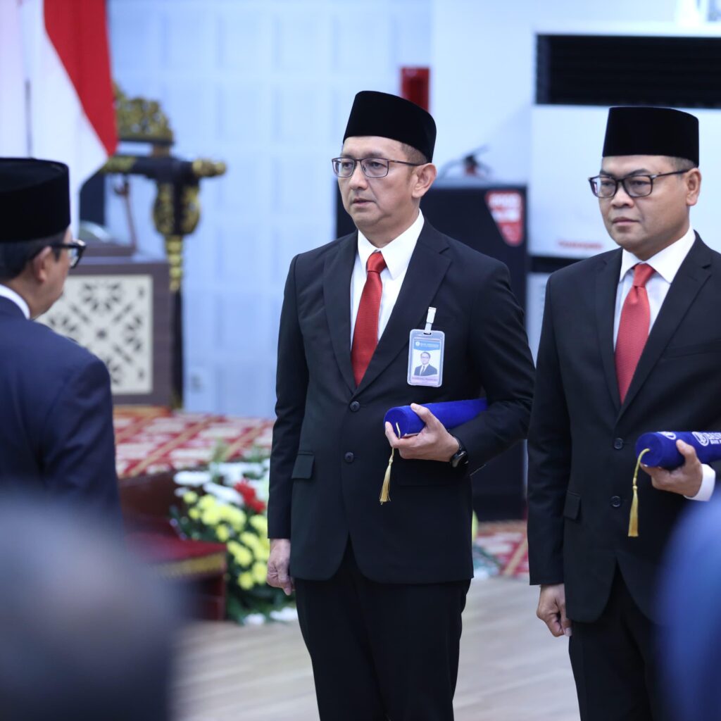 Pengukuhan Kepala Perwakilan Bank Indonesia Sumsel yang baru