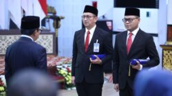 Pengukuhan Kepala Perwakilan Bank Indonesia Sumsel yang baru