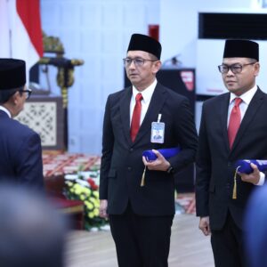 Pengukuhan Kepala Perwakilan Bank Indonesia Sumsel yang baru