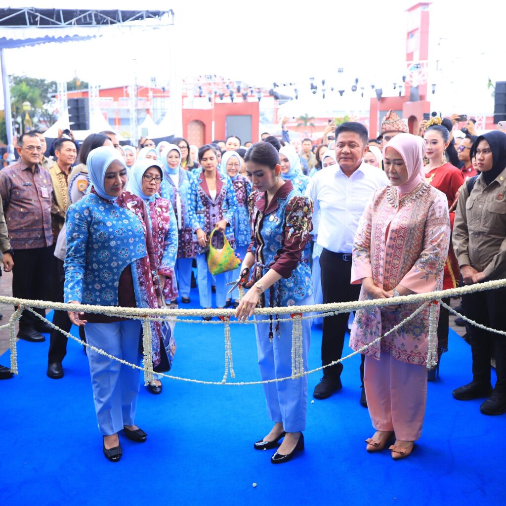 Sriwijaya Expo 2025 di Kawasan Ikonik Benteng Kuto Besak (BKB) Palembang