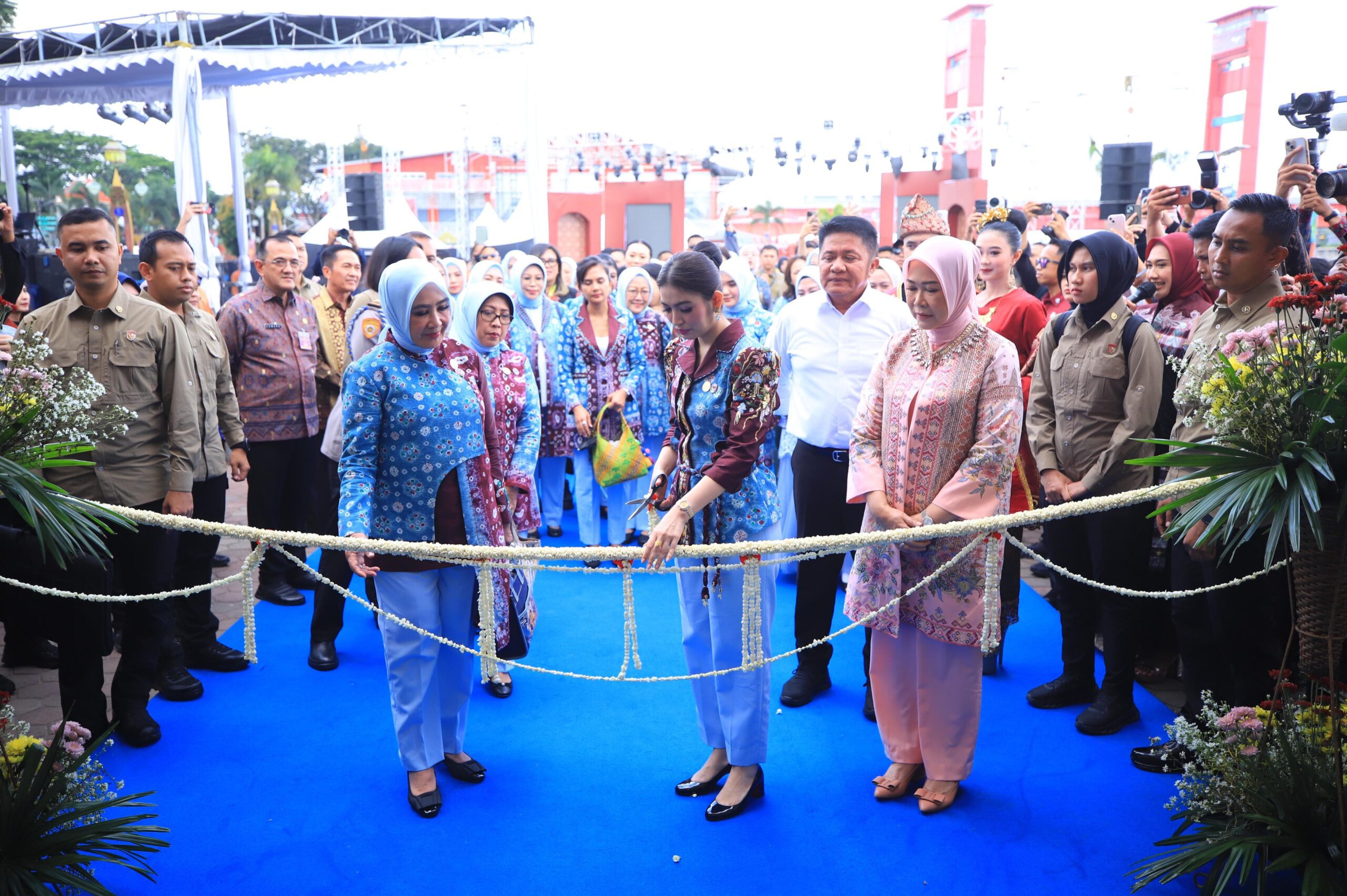 Sriwijaya Expo 2025 di Kawasan Ikonik Benteng Kuto Besak (BKB) Palembang