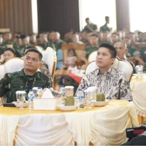 Bupati Panca Perkuat Sinergi Dalam Membangun Daerah Pada Acara Pisah Sambut Danbgrif 8/GC