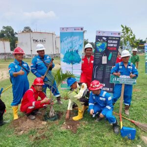 SKK Migas – KKKS Seleraya Merangin Dua Dukung “World CleanUp Day” dengan Aksi Bersih dan Penanaman Pohon di Lokasi Kerja Block Station