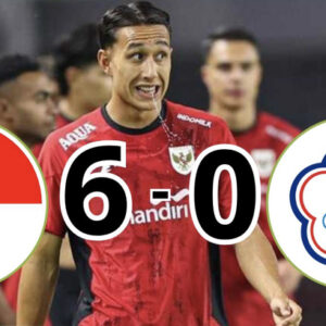 Timnas Indonesia Pesta Gol Lawan China Taipei