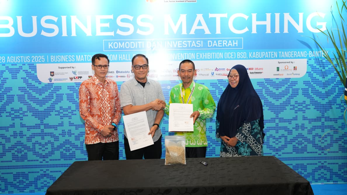 Apkasi Otonomi Expo 2025, Java Kirana Jalin Kemitraan Investasi Kopi Semendo dengan Kelompok Tani Desa Segamit, Semende Darat Ulu