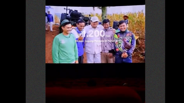 Kini Muncul Video Presiden Prabowo Sebelum Film Mulai Tayang di Bioskop, Warganet Langsung Heboh