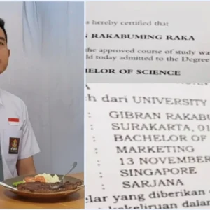 Publik Tersadar Pendidikan Gibran Amburadul, SMA di Luar Negeri 5 Tahun?