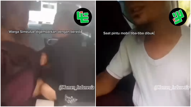 Viral! Oknum Ustadz Pimpinan Ponpes Digerebek Warga dengan Wanita Bercadar dalam Mobil di Tepi Pantai Simeulue