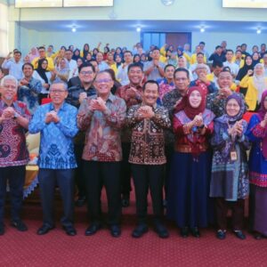 Pendidikan Berkualitas Jadi Pemutus Rantai Kemiskinan, Wabup Rohman Sampaikan Capaian Pembangunan Muba di UNSRI