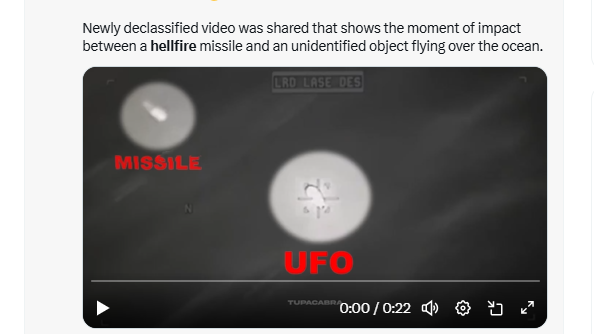 waoOW! Kongres AS Ungkap Kemunculan UFO, Tidak Jatuh Meski Ditembak Rudal!