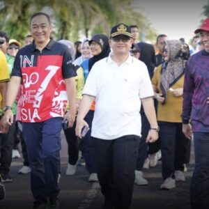 Bupati Panca Diwakili Sekda H Muhsin Abdullah Ikuti Jalan Santai & Senam Bersama Sekaligus Lepas Kontingen PORPROV Peringati HAORNAS 2025