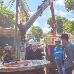 Warga Pulau Semambu Bahagia, Listrik Terang di Momentum Hari Kesaktian Pancasila