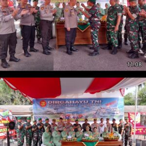Syukuran HUT ke-80 TNI di PALI