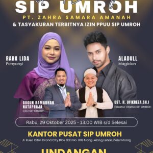 SIP Umrah Resmi Buka di CGC, Gaet Artis Penyanyi Rara Lida dan Aladull sebagai Ikon