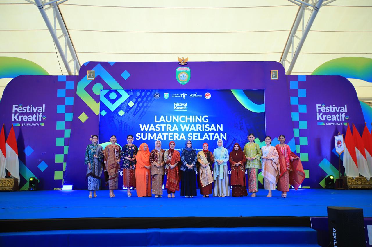 Festival Kreatif Sriwijaya 2025 Sekaligus Launching Wastra Warisan Sumsel