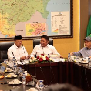 Rapat Koordinasi Pertanahan dan Tata Ruang bersama Menteri ATR/BPN Nusron Wahid