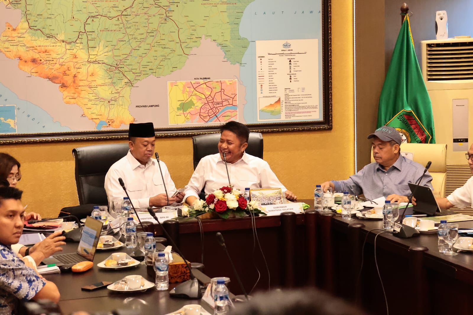 Rapat Koordinasi Pertanahan dan Tata Ruang bersama Menteri ATR/BPN Nusron Wahid