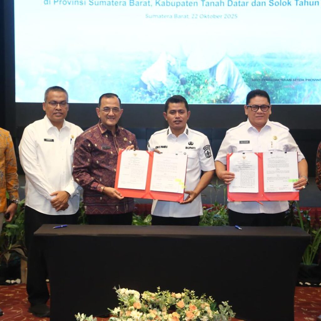 Perjanjian kerja Sama Lintas Daerah; Provinsi Sumsel dan Sumbar  Dorong Stabilitas dan Investasi Regional