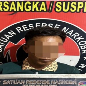 Polres Muara Enim Ungkap Dua Pengedar Sabu di Jalinsum Tanjung Enim