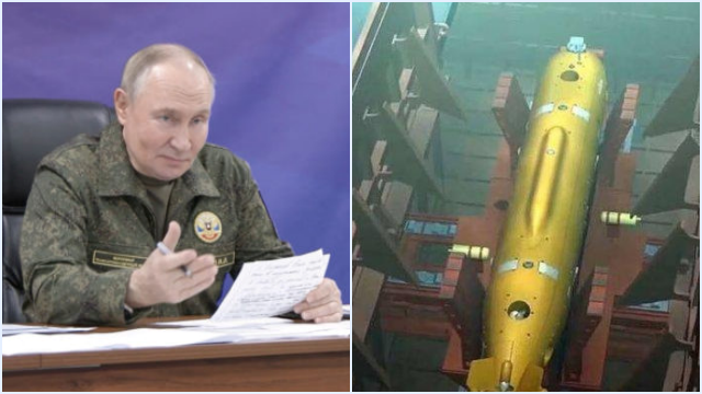 Rusia Klaim Torpedo Nuklir Poseidon Mampu Lumpuhkan Seluruh Negara Termasuk Amerika Serikat: Daya Ledak 100 Megaton