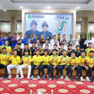 Bupati  Muba Toha Jamu Tim Sepakbola U-17, Janji Dukungan Penuh untuk Persimuba