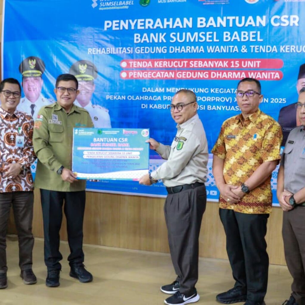 Dukung Porprov XV, Bank Sumsel Babel Berikan Bantuan Rehabilitasi dan Fasilitas Penunjang